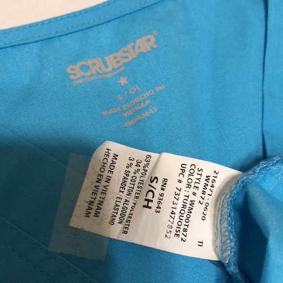 ScrubStar Scrub Top Small - Picture 2 of 11